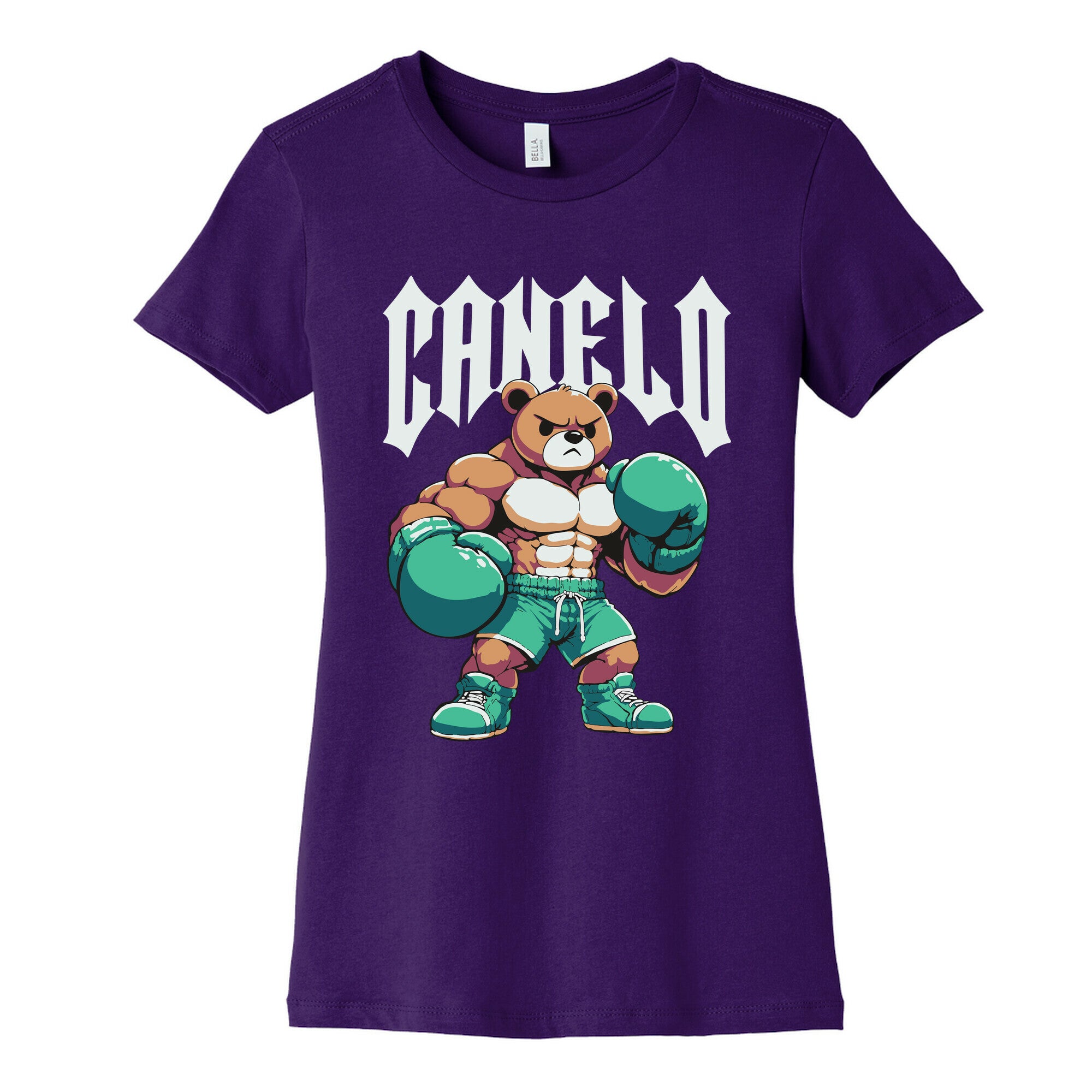 Canelo Teddy Bear Womens Cotton Tee